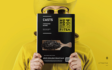 吉安绯茶品牌设计